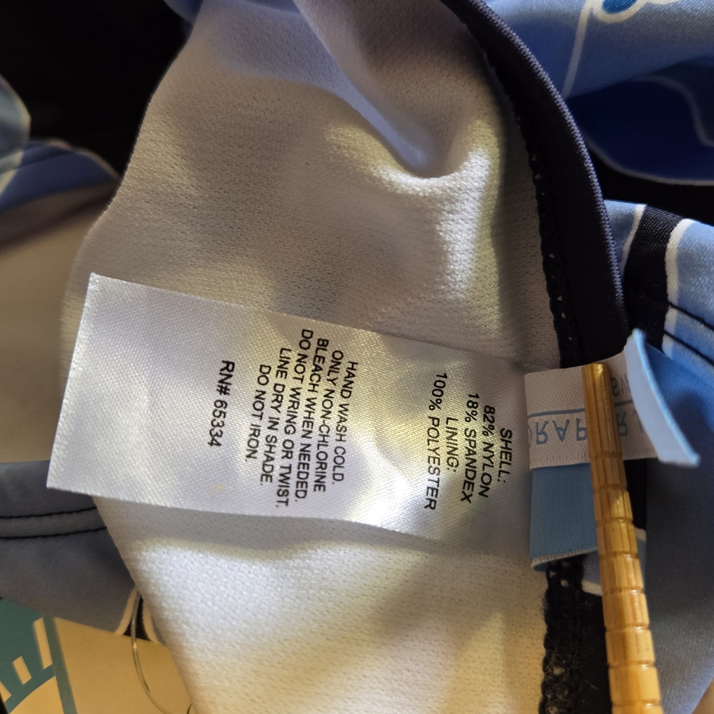 Draper James Blue Floral One Piece Swimsuit - Picture 8 of 8